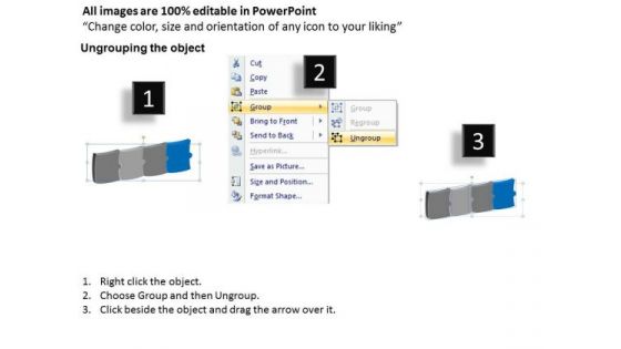 3d Interconnected Puzzle Illustrating 4 Stages Ppt Schematic Design PowerPoint Templates