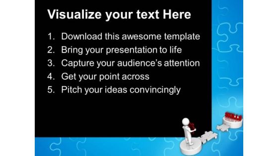 3d Men And Puzzle With Word Skills Business PowerPoint Templates And PowerPoint Themes 0912