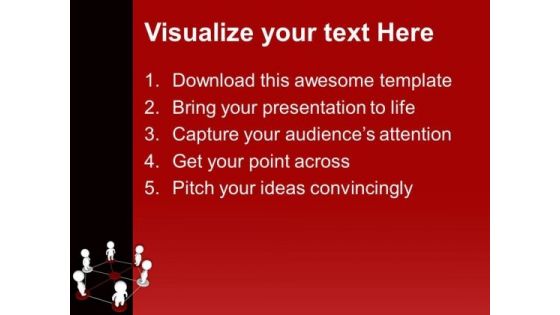 3d Men Networking Concept Business PowerPoint Templates Ppt Background For Slides 1112