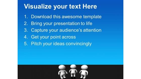 3d Person Business Teamwork PowerPoint Templates And PowerPoint Themes 0712