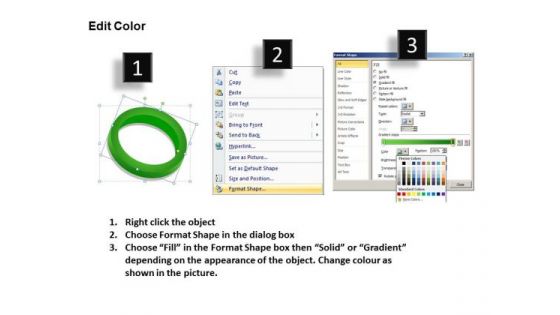 3d Rings Step Diagrams PowerPoint Templates And Editable Ppt Slides