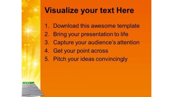 3d Stairway To Success Teamwork PowerPoint Templates Ppt Backgrounds For Slides 0213