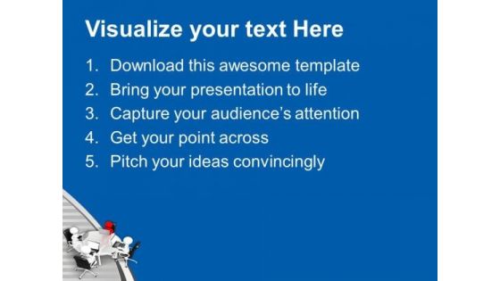 3d Successful Business Team With Their Boss PowerPoint Templates Ppt Backgrounds For Slides 0213