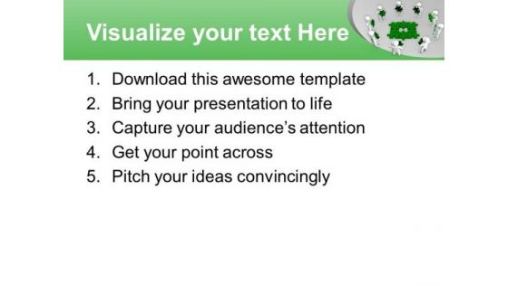 3d Team Found Solution Teamwork Concept PowerPoint Templates Ppt Backgrounds For Slides 0113