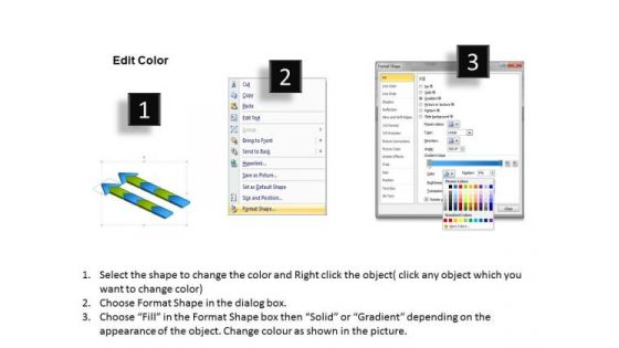 4 Stages Combined Parallel Process Web Design Business Plan PowerPoint Templates