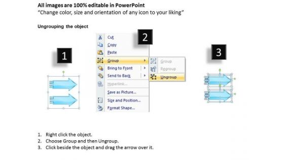 4 Stages Parallel Activity Flow Diagram Business Pro Plan PowerPoint Templates