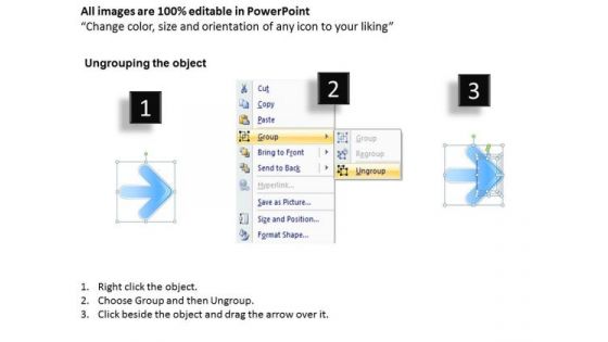 4 Stages Parallel Task Process Business Plans Templates PowerPoint