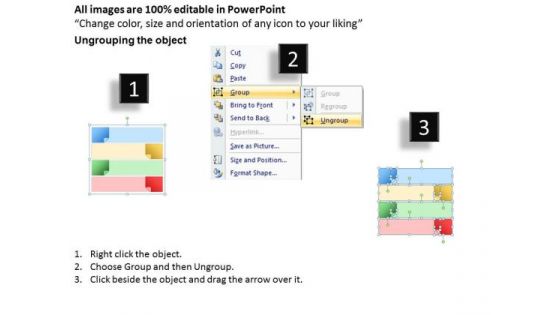 4 Stages Post It Notes Business Concept Web Design Plan PowerPoint Templates