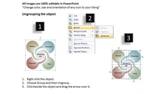 4ps Marketing Mix PowerPoint Presentation Template
