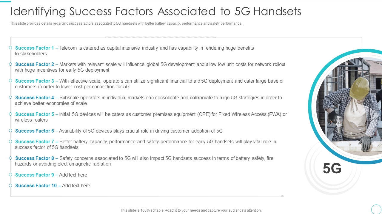 5G Evolution Architectural Technology Identifying Success Factors Associated To 5G Handsets Guidelines PDF