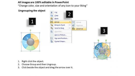 5 Stages Circular List Of Steps Real Estate Agent Business Plan PowerPoint Slides