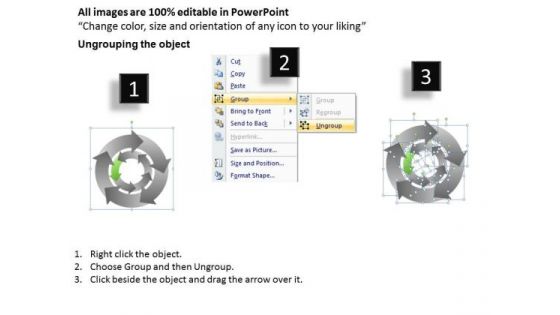 5 Stages Concentric Internal Control Processes Business Plan Sample PowerPoint Slides