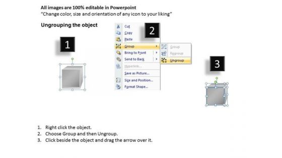 5 Stages Process Flow Chart Diagrams Powerpooint Templates