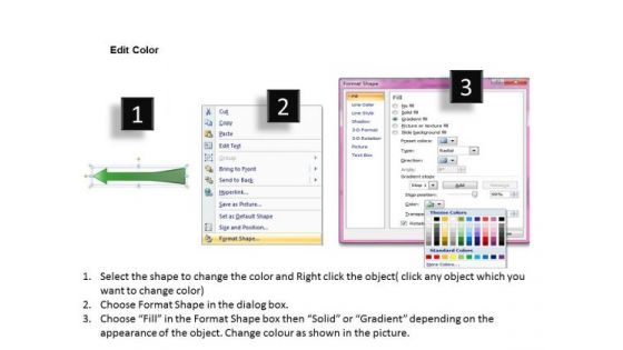 5 Steps Arrow Communication Diagram Startup Business Plan PowerPoint Templates