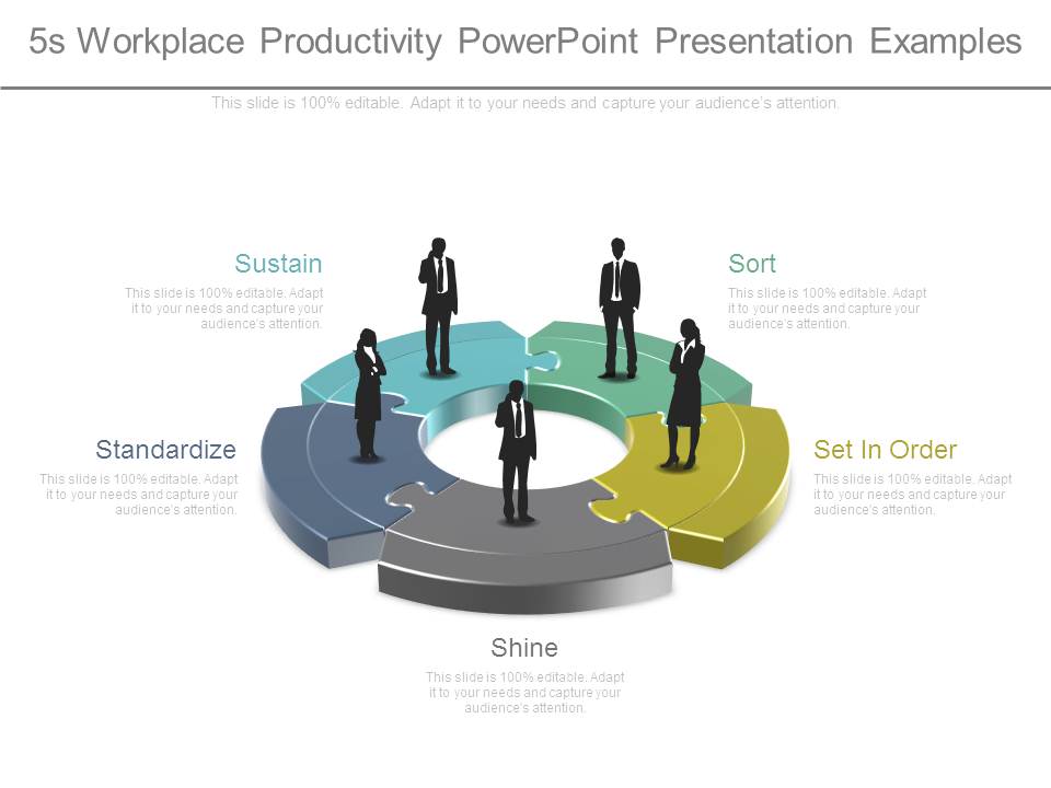 5s Workplace Productivity Powerpoint Presentation Examples