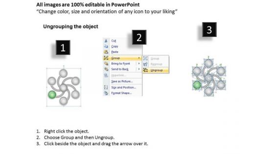 6 Events That Lead To One Outcome Ppt Executive Business Plan PowerPoint Templates