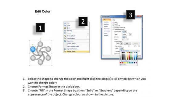 6 Events That Lead To One Outcome Quick Business Plan PowerPoint Templates