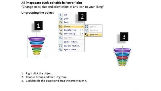 6 Stages Funnel For New Product Component Ppt Business Plans Templates PowerPoint