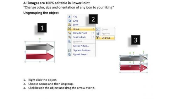 6 Stages Using Arrows Executive Summary Example Business Plan PowerPoint Slides