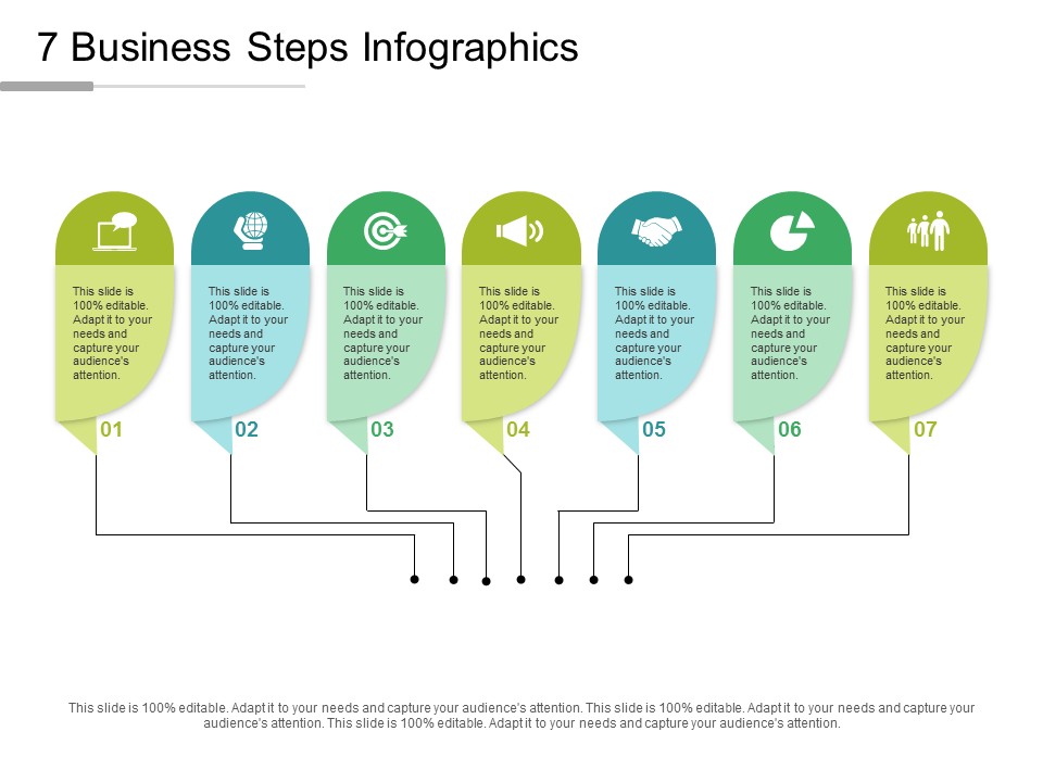 7 Business Steps Infographics Ppt PowerPoint Presentation Gallery Tips