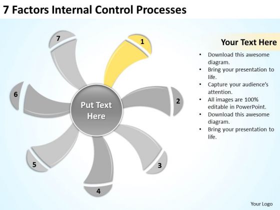 7 Factors Internal Control Processes Ppt How Write Out Business Plan PowerPoint Slides