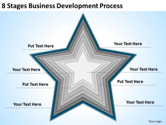 8 Stages Business Development Process Ppt Elements Of Plan PowerPoint Templates