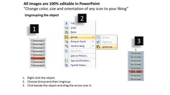 8 Stages Sub Processes Or Business Plan PowerPoint Slides