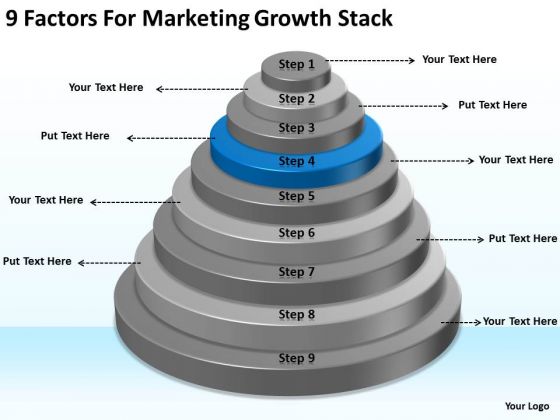 9 Factors For Marketing Growth Stack Business Continuity Plan Sample PowerPoint Slides