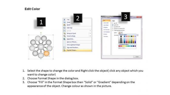 9 Steps Diverging Concepts Leading To One Issue Arrows Chart Software PowerPoint Slides