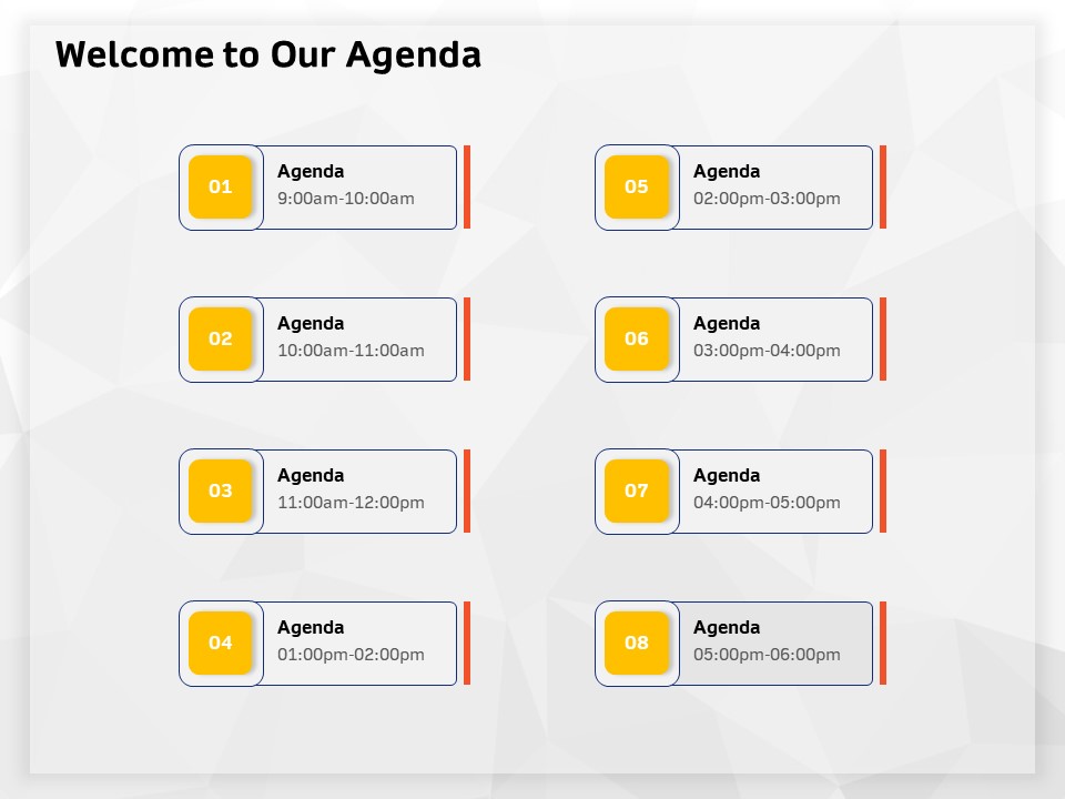 AI High Tech PowerPoint Templates Welcome To Our Agenda Ppt Portfolio Pictures PDF