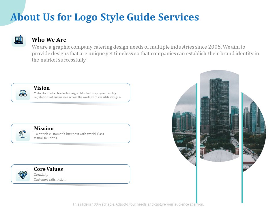 A Step By Step Guide To Creating Brand Guidelines About Us For Logo Style Guide Services Guidelines PDF
