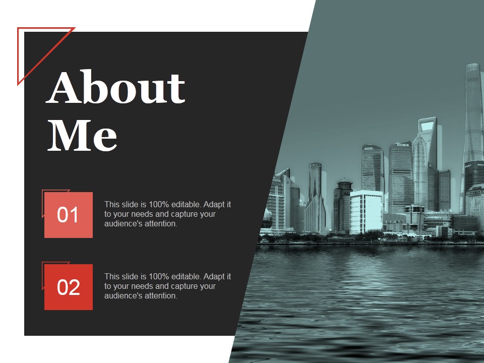 About Me Ppt PowerPoint Presentation Infographic Template Example Topics