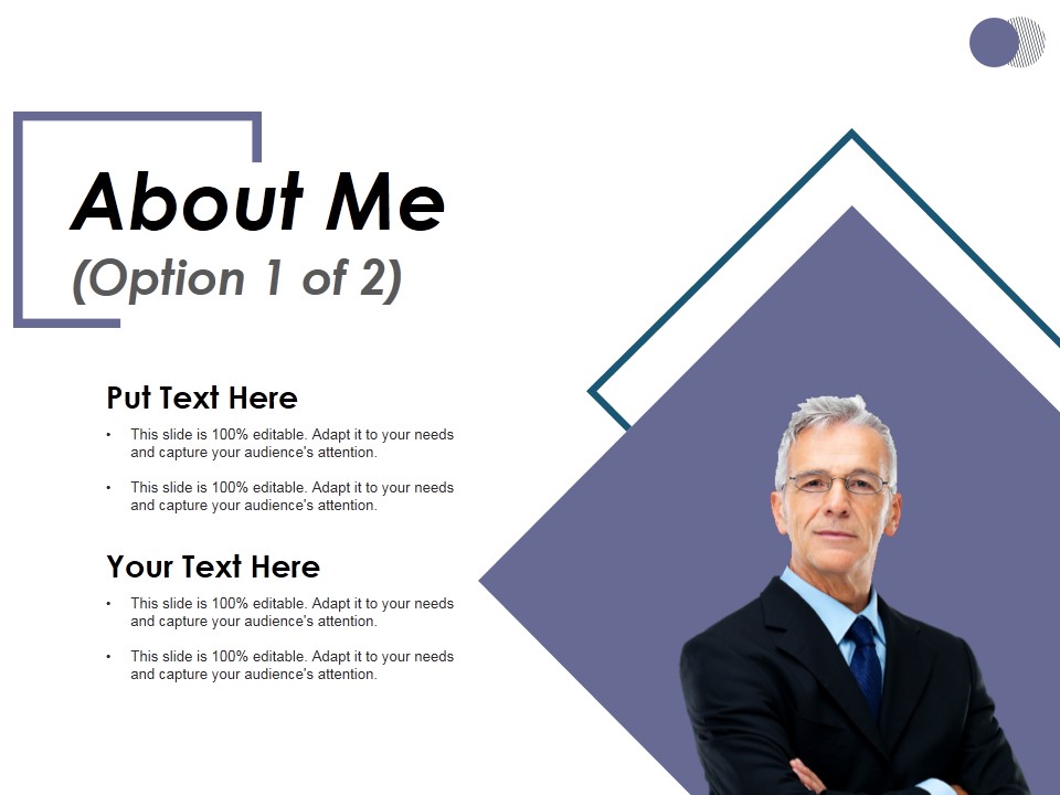 About Me Template 1 Ppt PowerPoint Presentation File Slide
