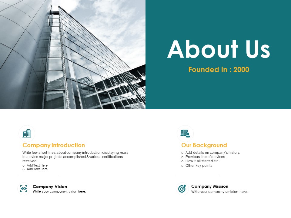 About Us Company Introduction Ppt PowerPoint Presentation Portfolio Ideas