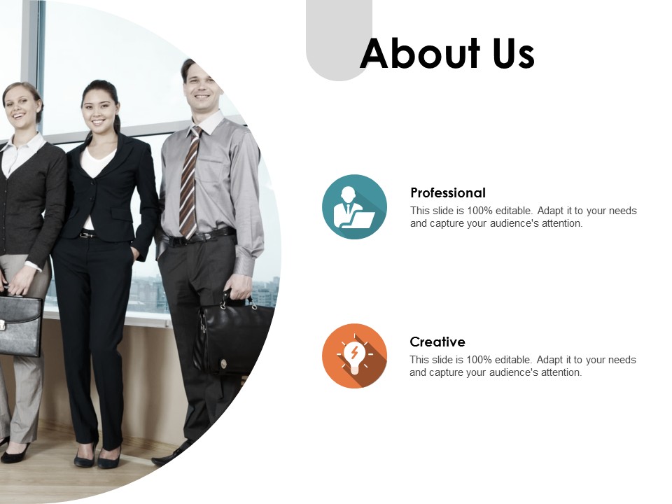 About Us Creative Ppt PowerPoint Presentation Professional Smartart