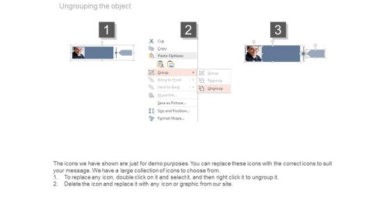 About Us Page With Team Profiles Tags Powerpoint Slides
