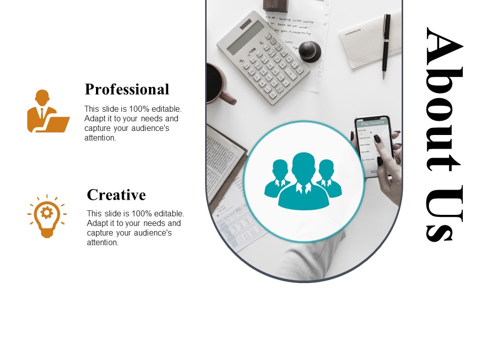 About Us Professional Creative Ppt PowerPoint Presentation Pictures Background Designs