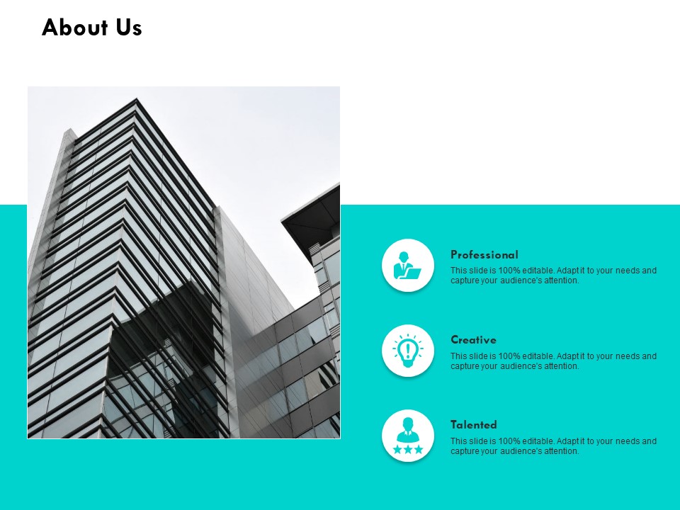 About Us Professional Creative Ppt PowerPoint Presentation Slides Icon
