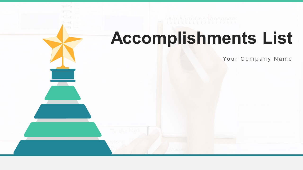 Accomplishments List Plan Marketing Ppt PowerPoint Presentation Complete Deck With Slides