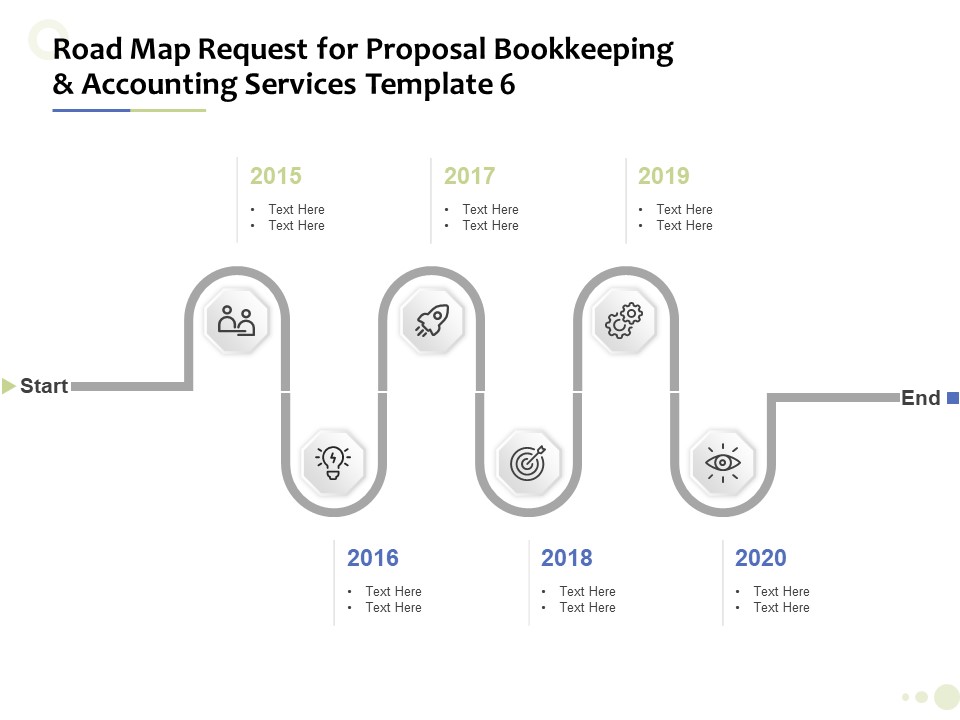 Accounting And Tax Services Road Map Request For Bookkeeping And Accounting Services 2015 Demonstration PDF