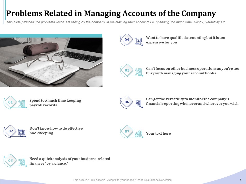 Accounting Bookkeeping Services Problems Related In Managing Accounts Of The Company Download PDF