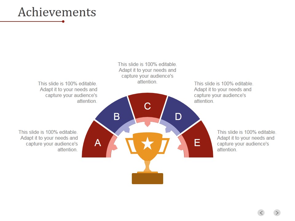 Achievements Template 1 Ppt PowerPoint Presentation Templates