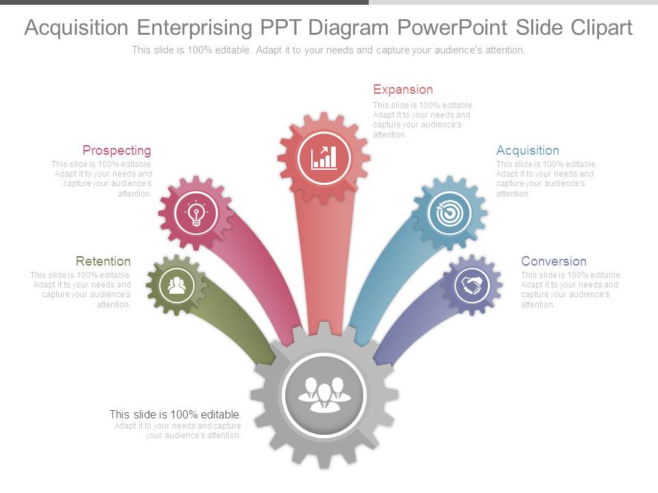 Acquisition Enterprising Ppt Diagram Powerpoint Slide Clipart