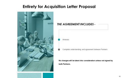 Acquisition Letter Proposal Ppt PowerPoint Presentation Complete Deck With Slides