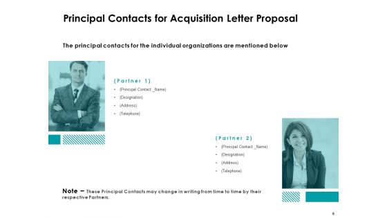 Acquisition Letter Proposal Ppt PowerPoint Presentation Complete Deck With Slides