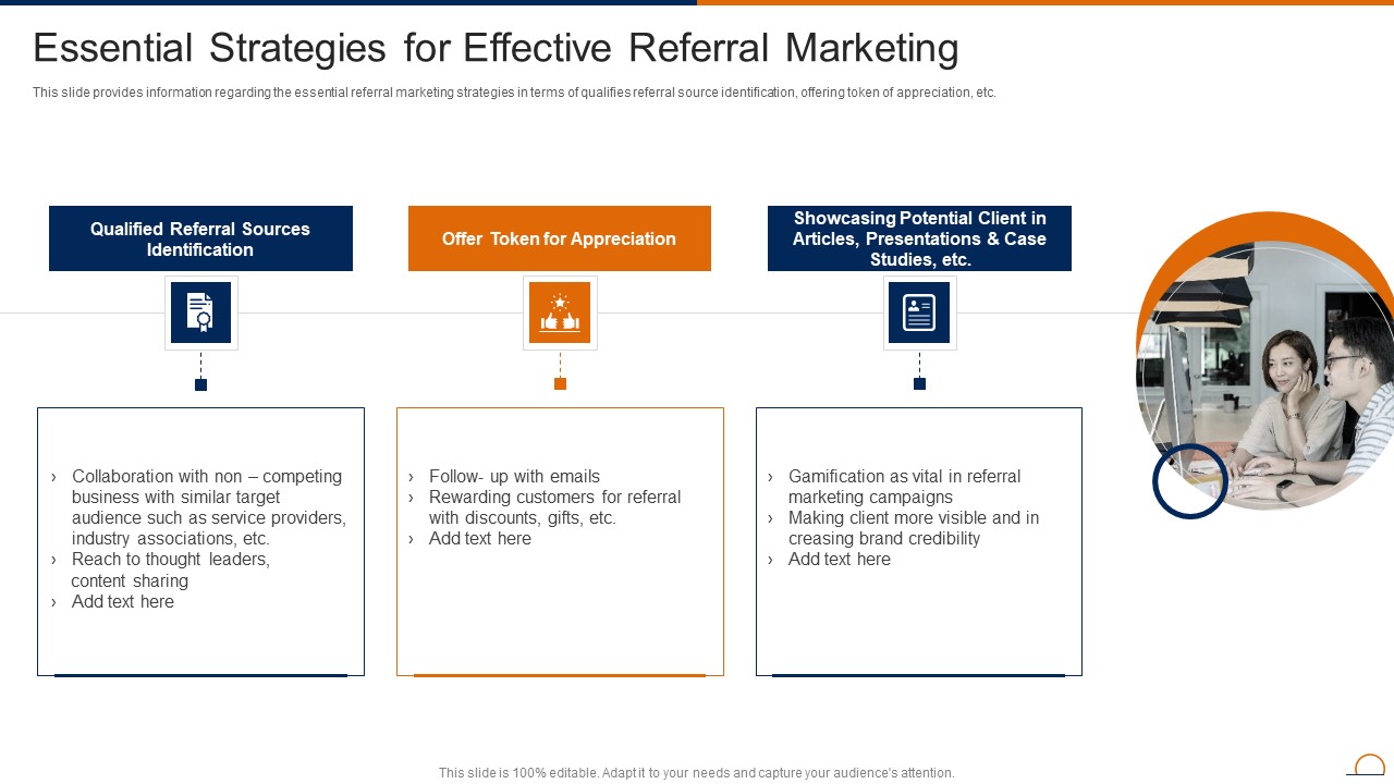 Actively Influencing Customers Essential Strategies For Effective Referral Marketing Mockup PDF
