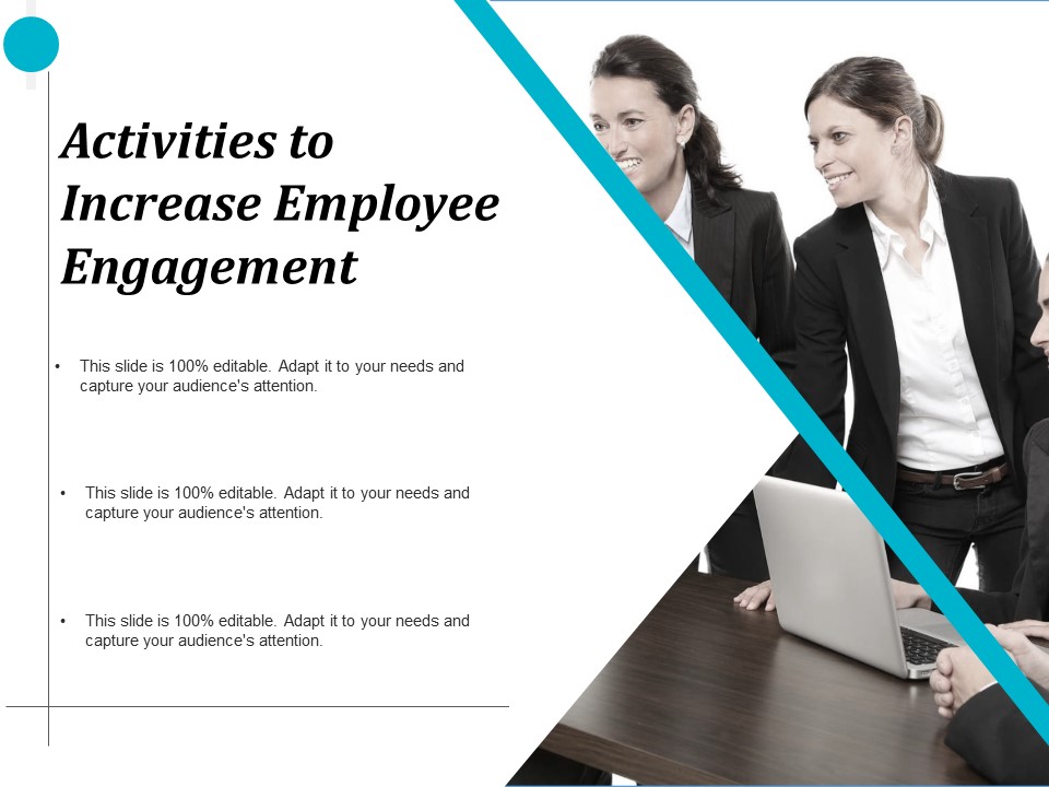 Activities To Increase Employee Engagement Ppt PowerPoint Presentation File Background