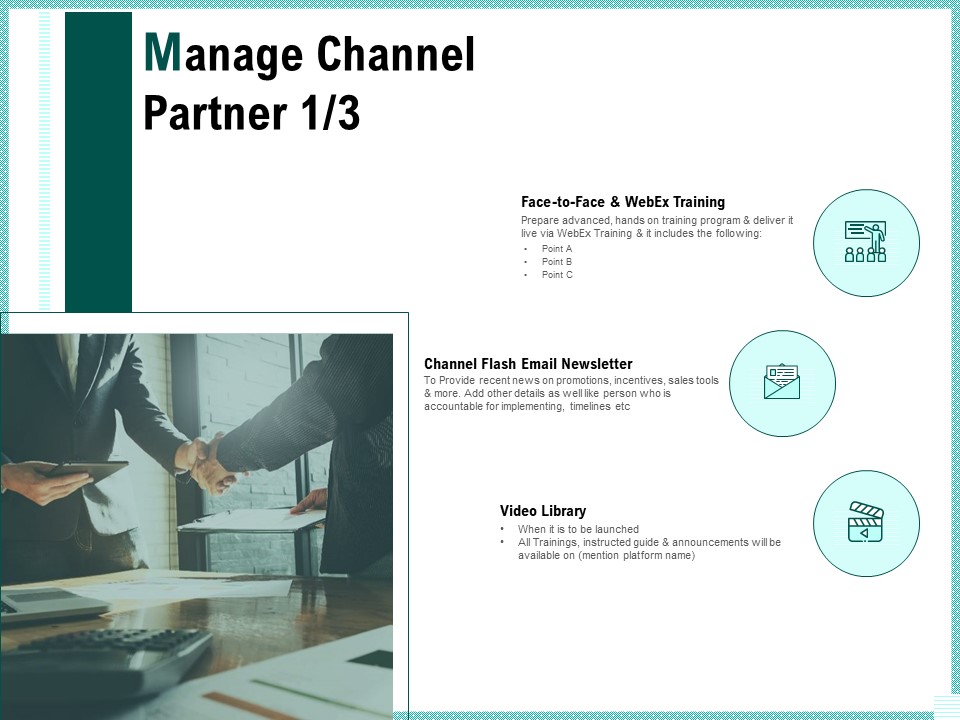 Advertisement Administration Manage Channel Partner Ppt Show Graphics Template PDF