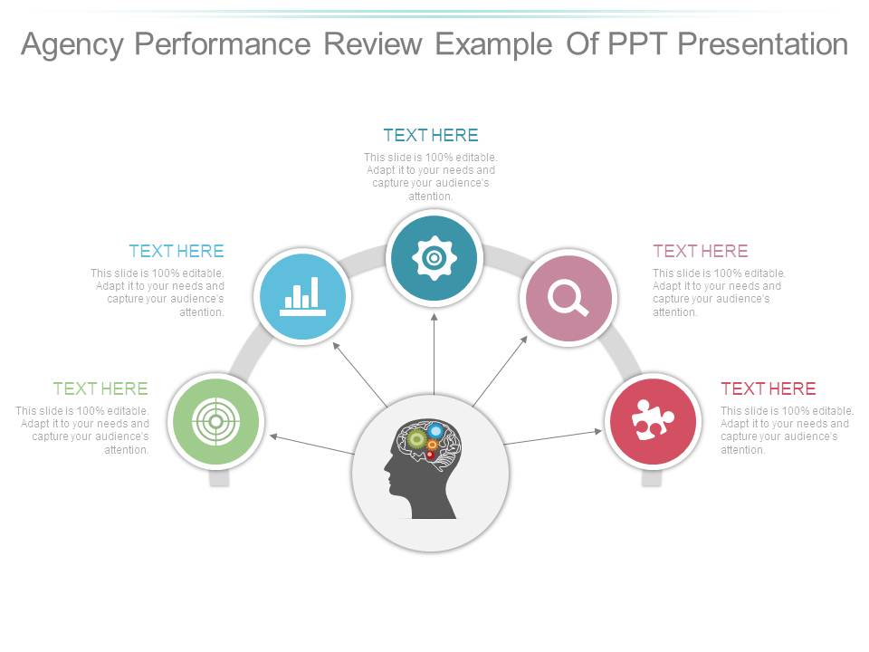Agency Performance Review Example Of Ppt Presentation
