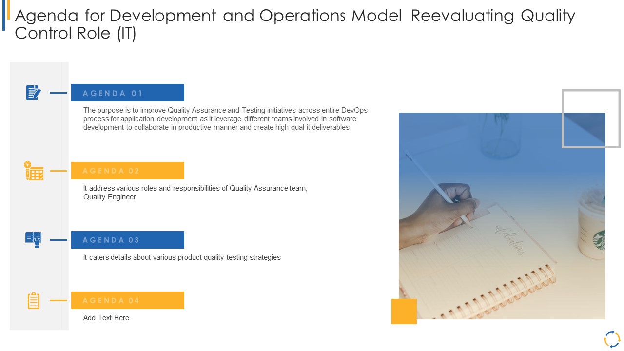 Agenda For Development And Operations Model Reevaluating Quality Control Role IT Information PDF